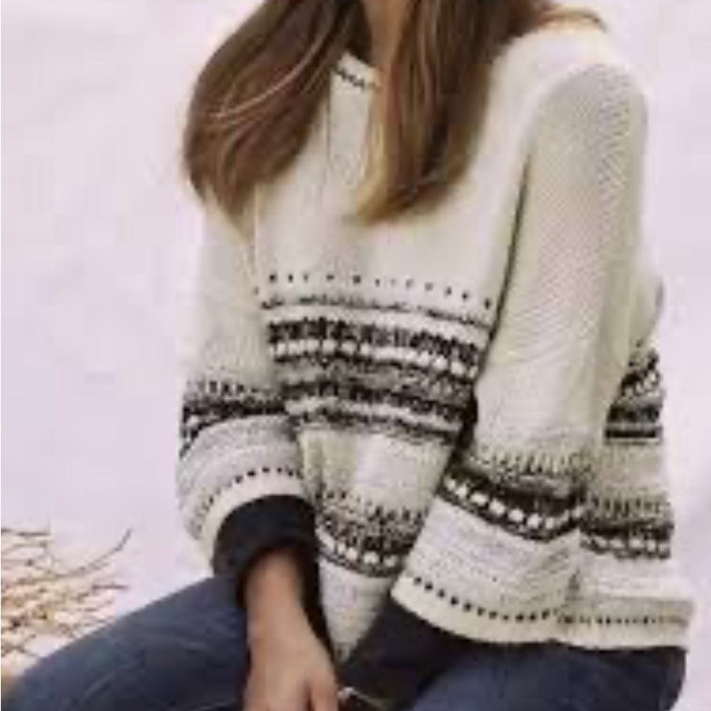 Matilda‎ Jane Good Hart GH Drop Azle Striped Sweater S